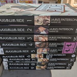 James Patterson Maximum Ride Manga Series (1-9)